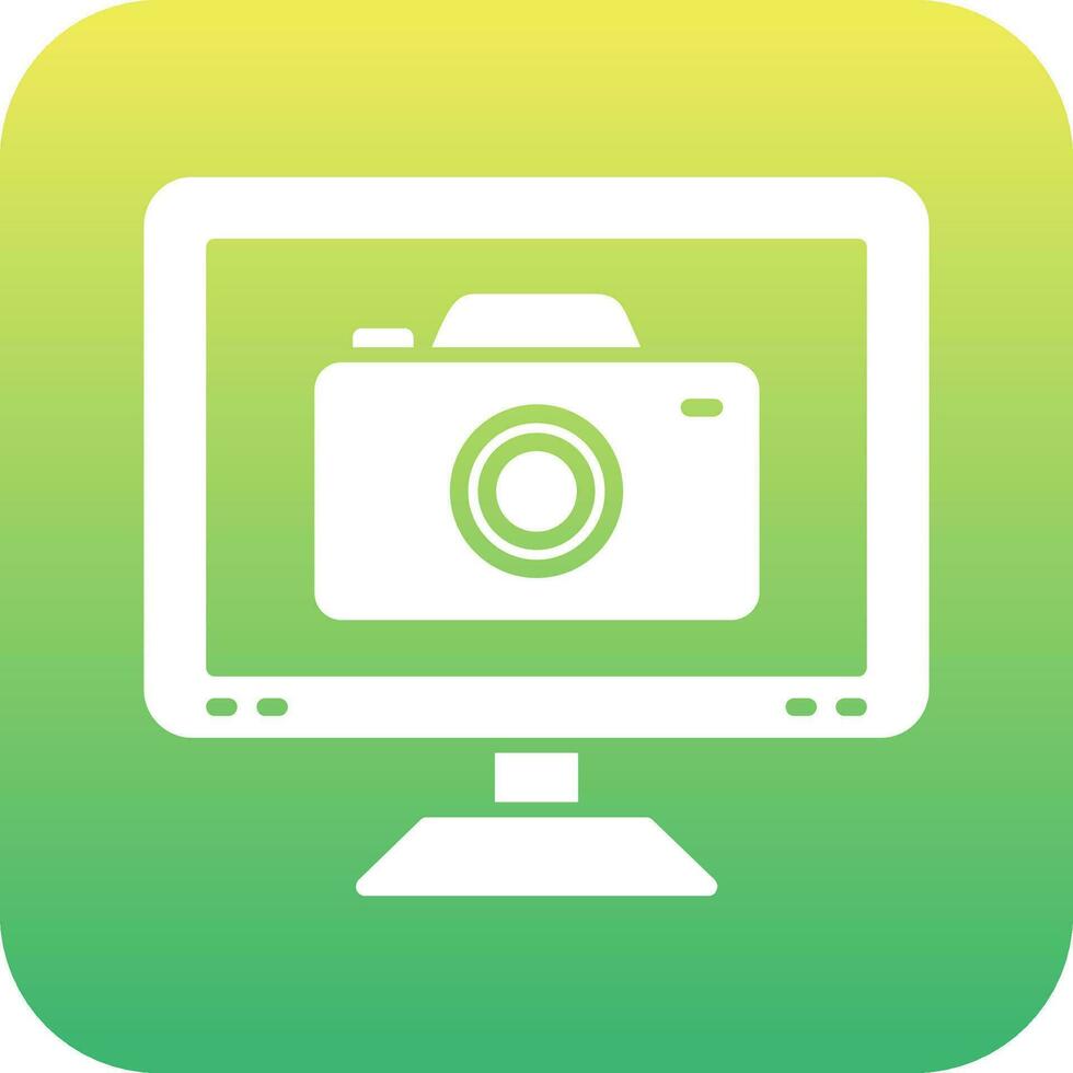 icono de vector de camara