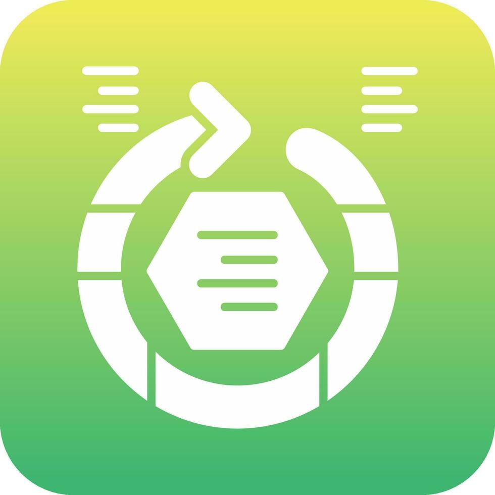 Circular Arrow Vector Icon