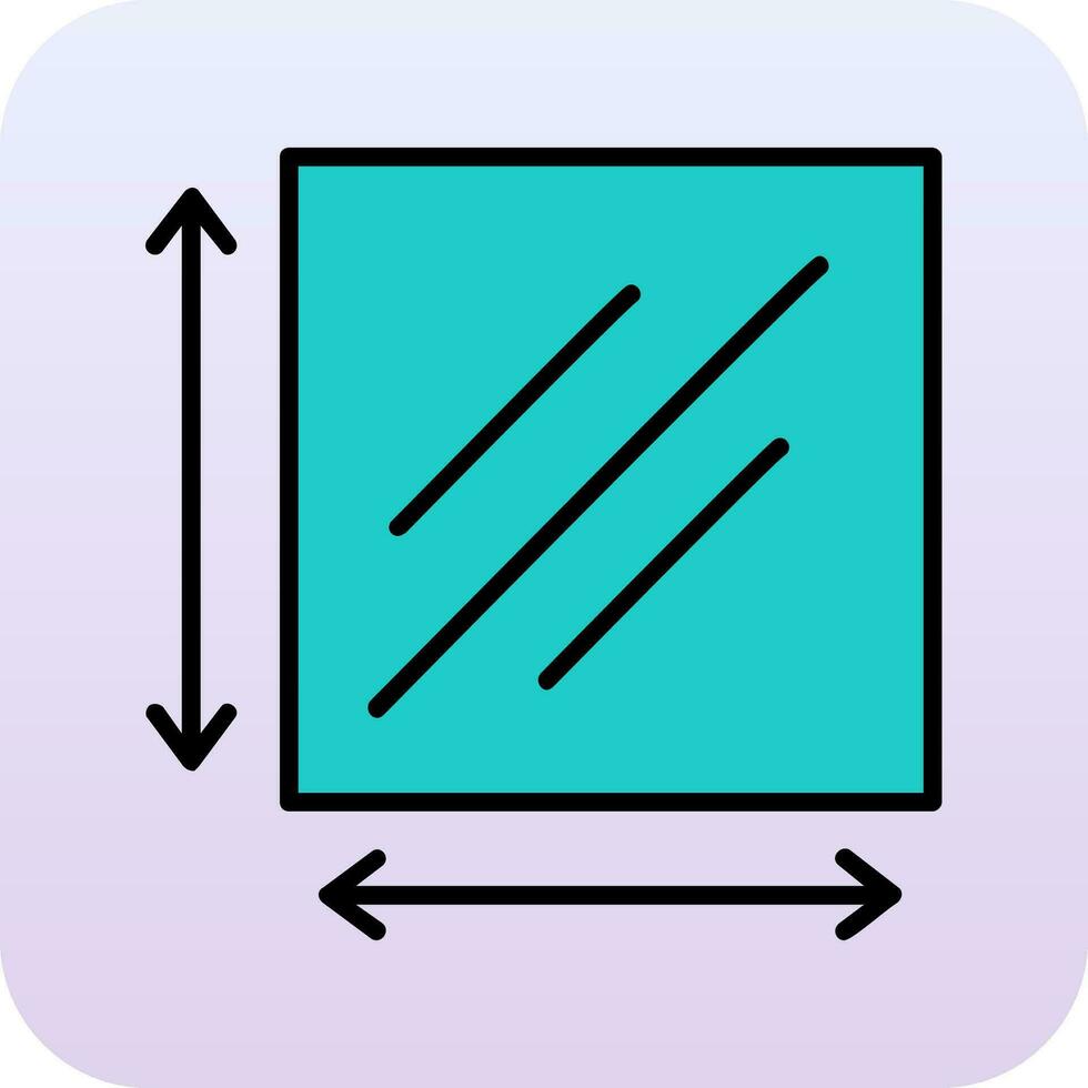 Dimension Vector Icon