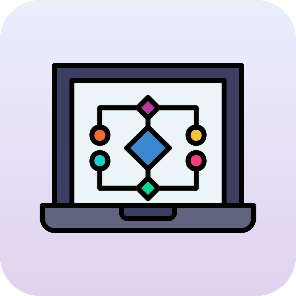 Data Model Vector Icon