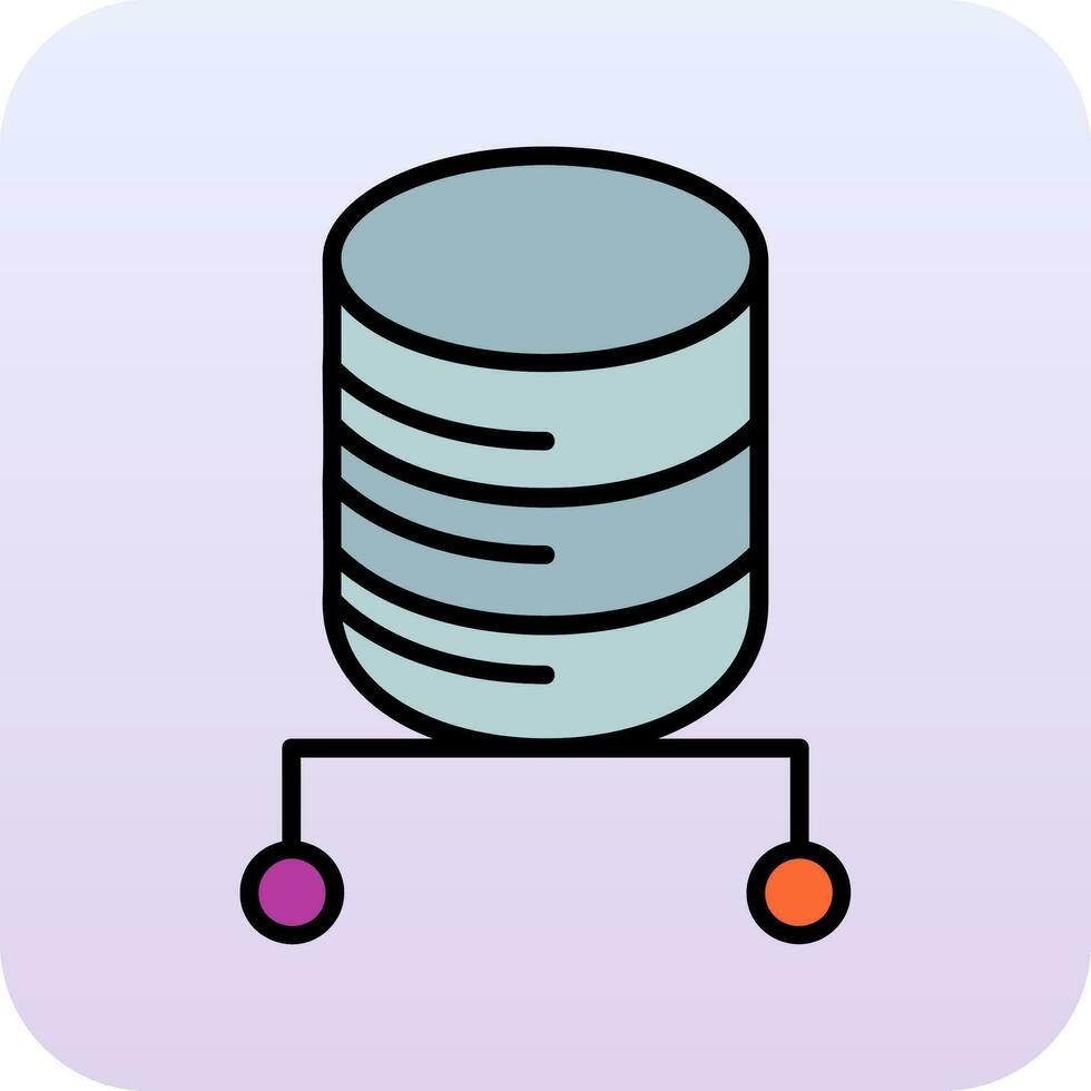 Data Server Vector Icon