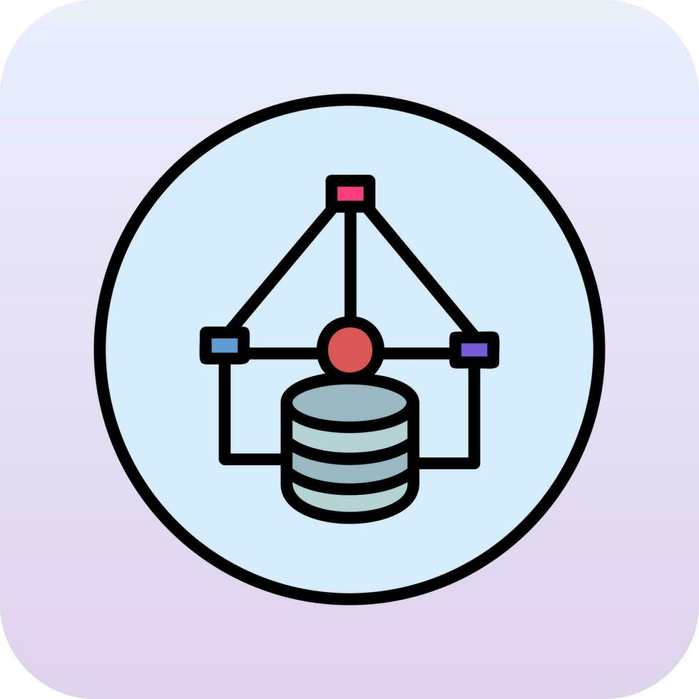 Data Model Vector Icon