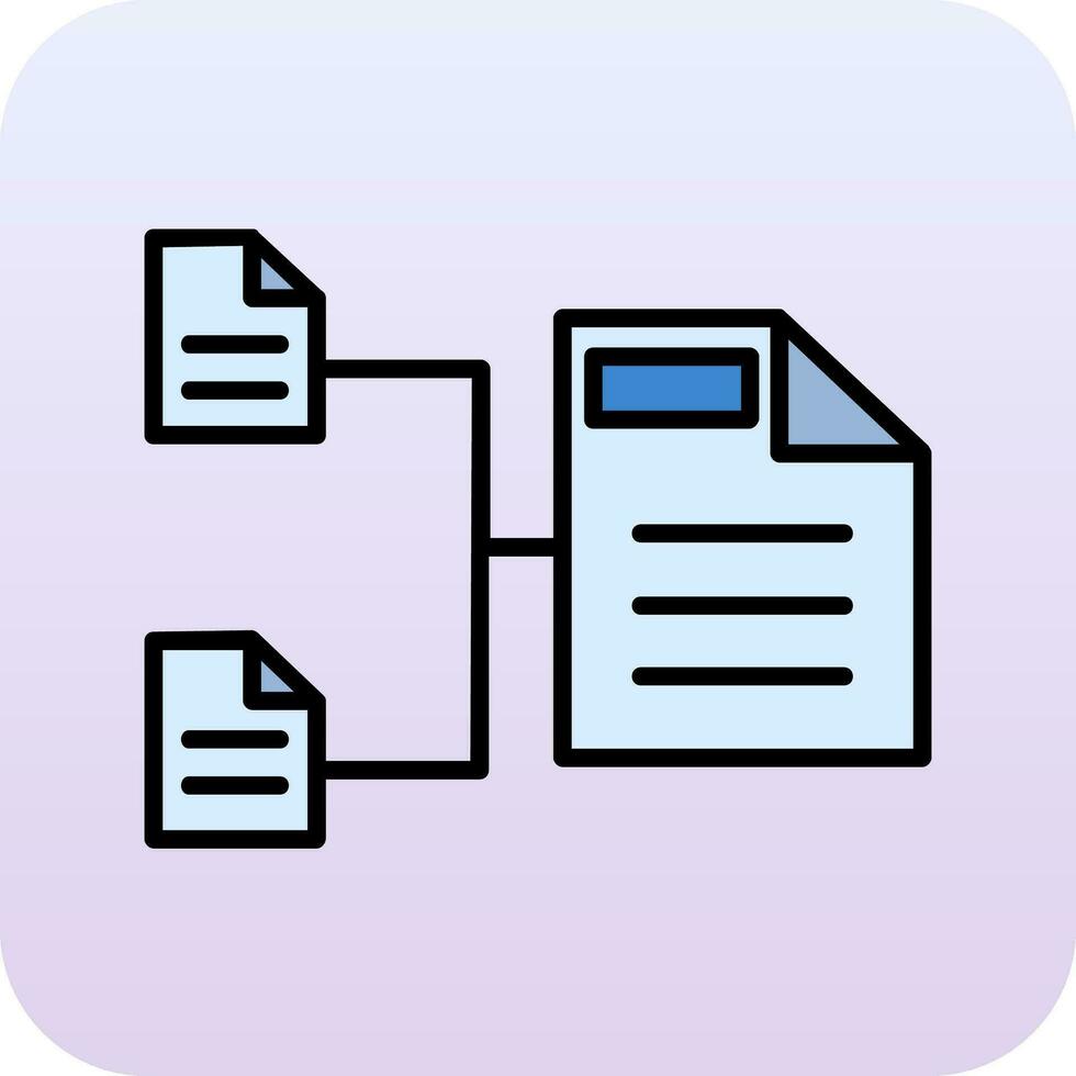 datos modelo vector icono