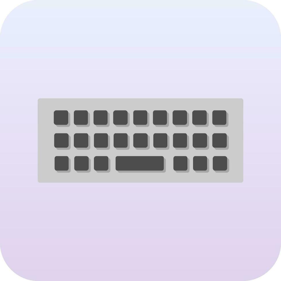 icono de vector de teclado