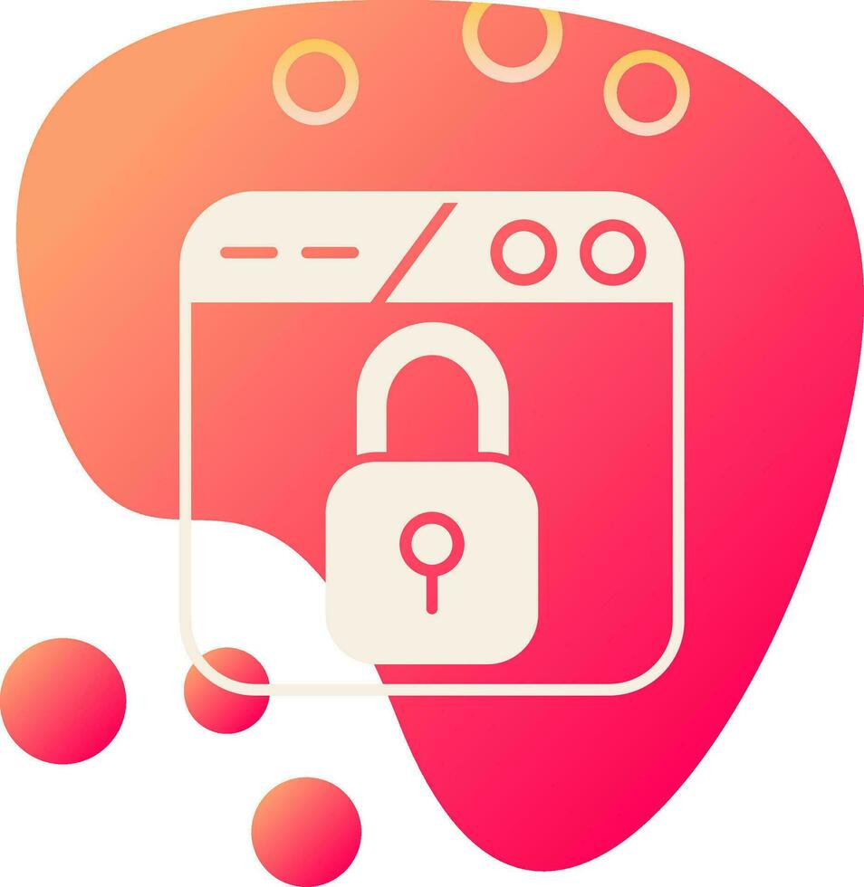 icono de vector de seguridad