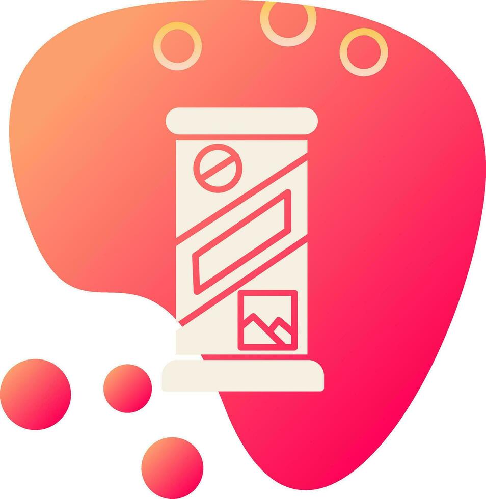 Roll Up Vector Icon
