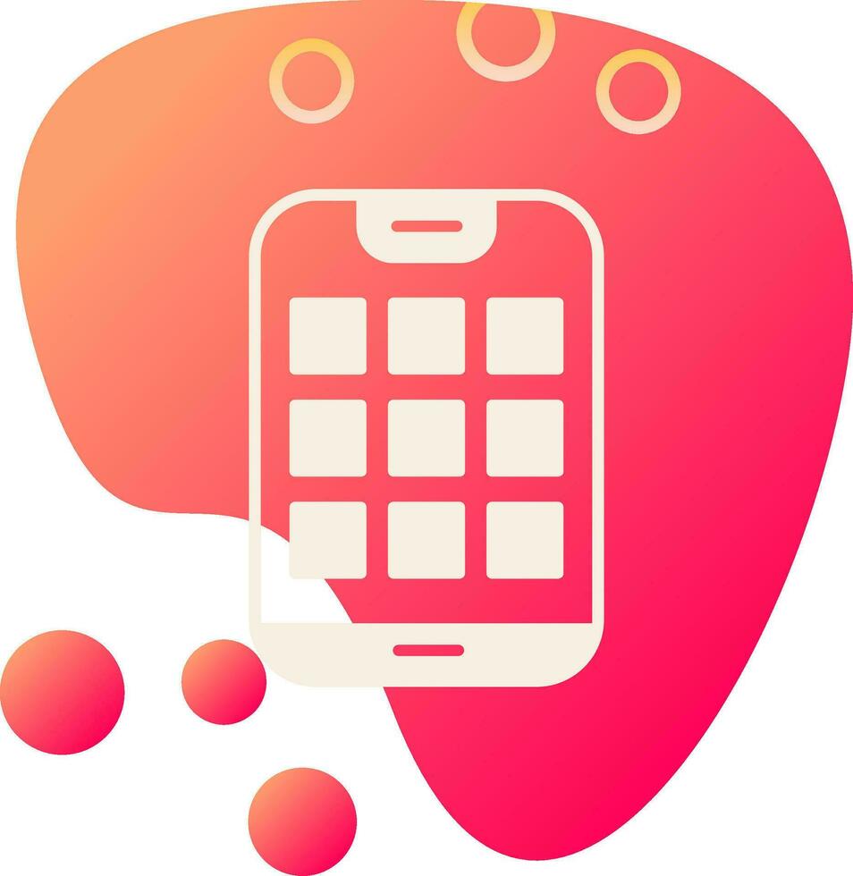 Dial Pad Vector Icon