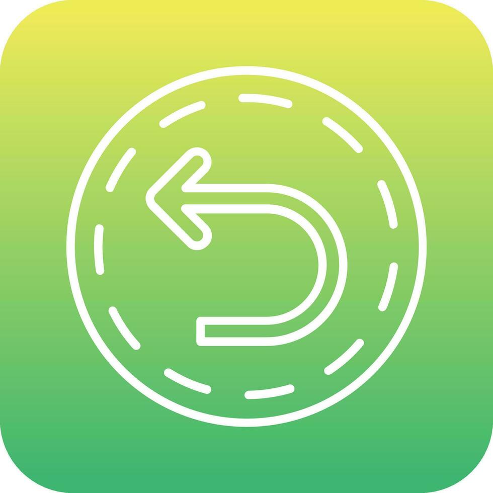 Back Arrow Vector Icon