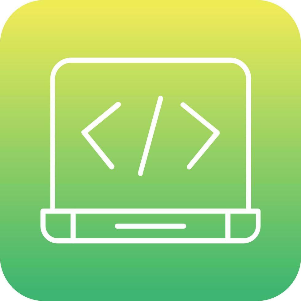 Web coding Vector Icon