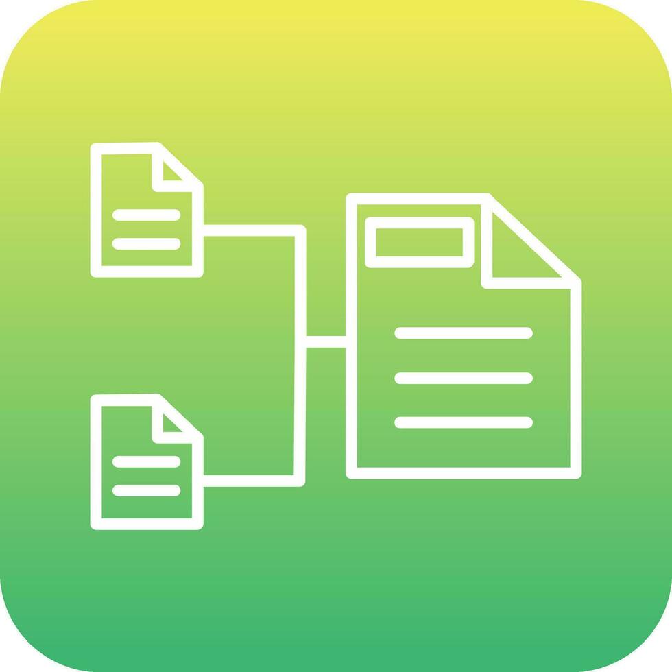 Data Model Vector Icon