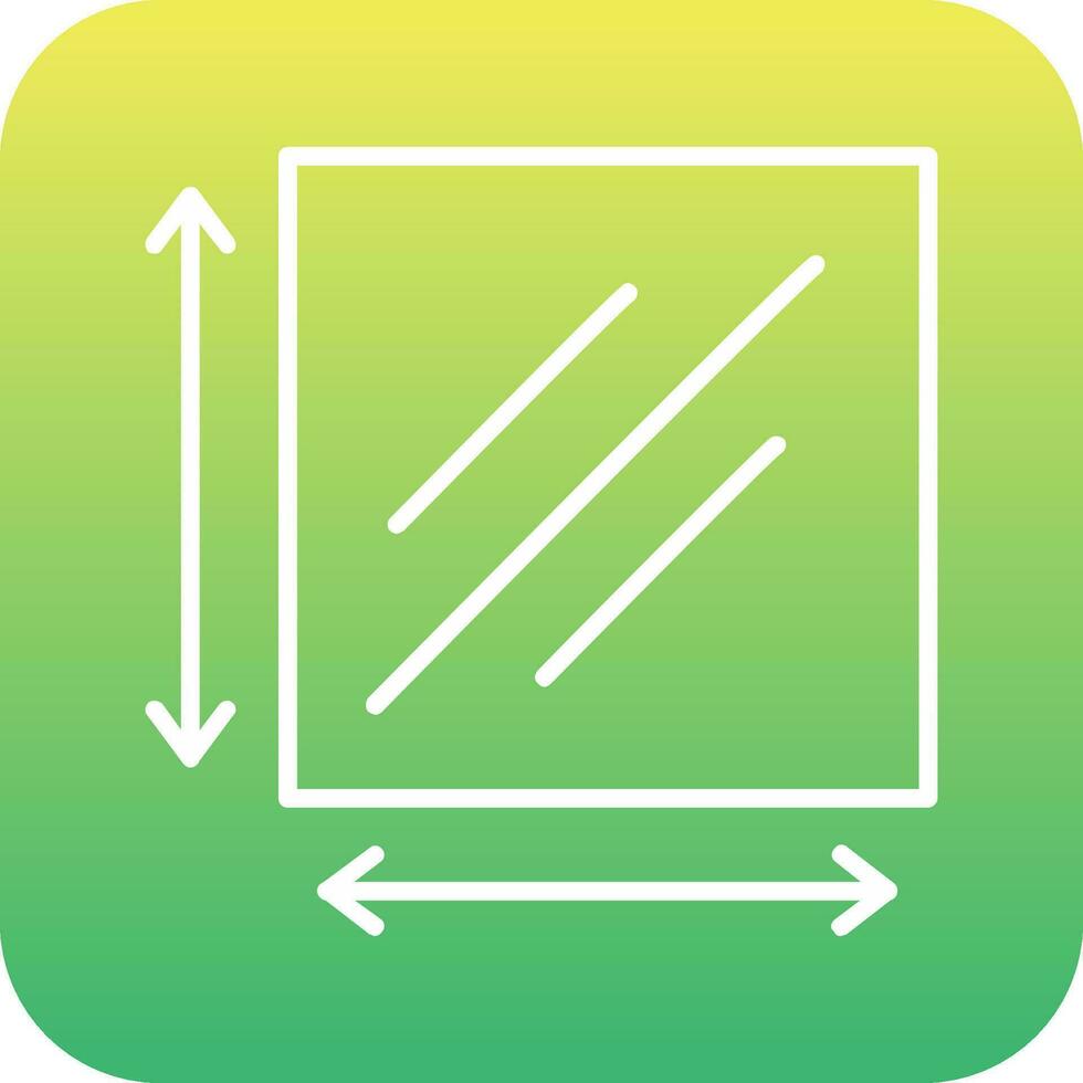 Dimension Vector Icon