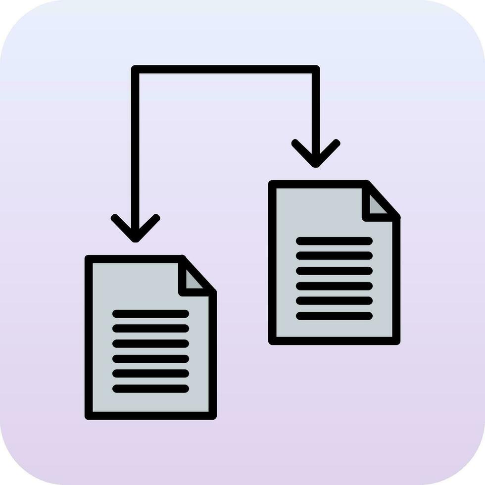 File Sharing Vector Icon
