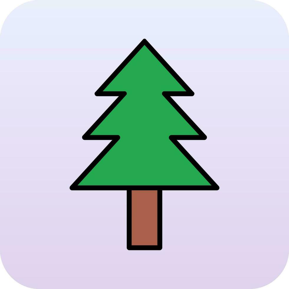 Pine tree Vector Icon