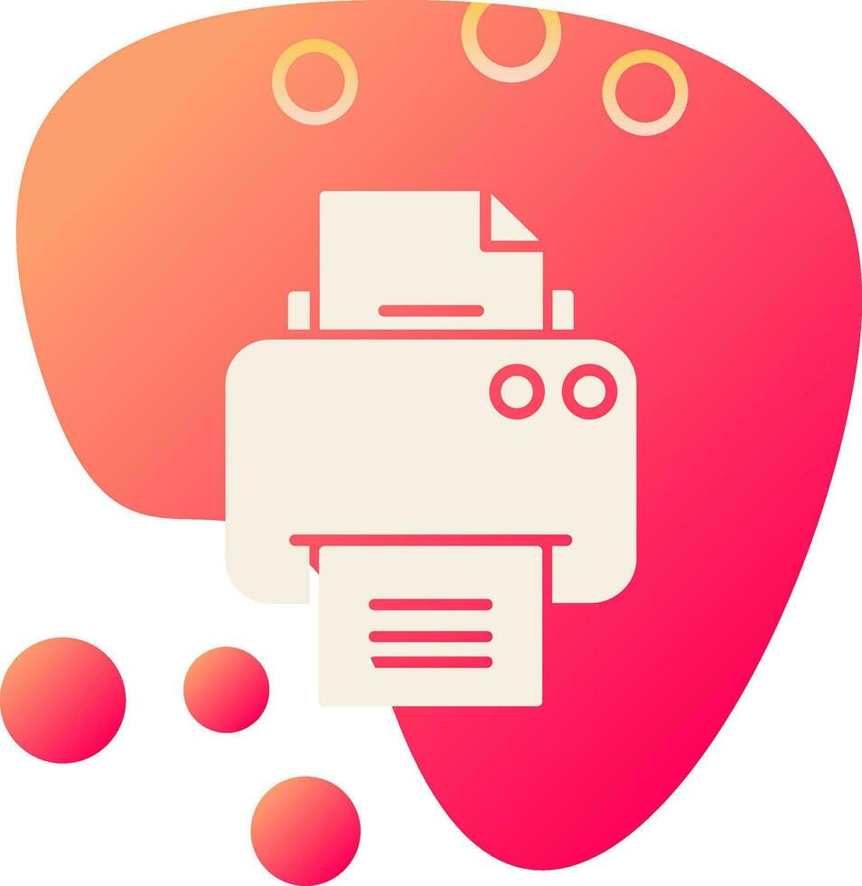 Printer Vector Icon