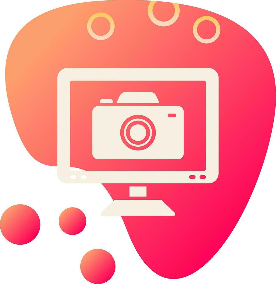 icono de vector de camara