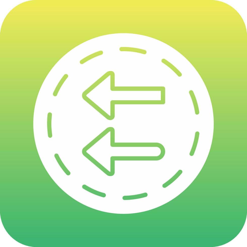 Fast Backward Vector Icon