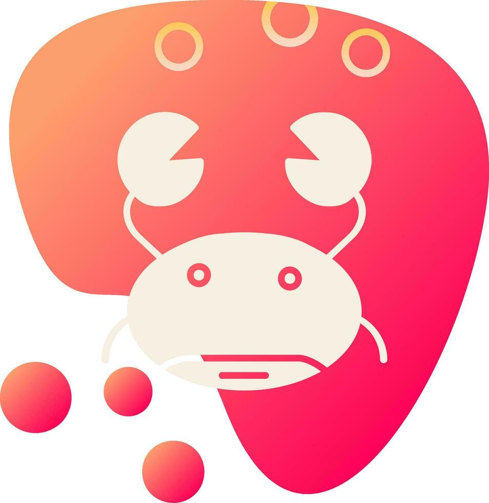 Crab Vector Icon