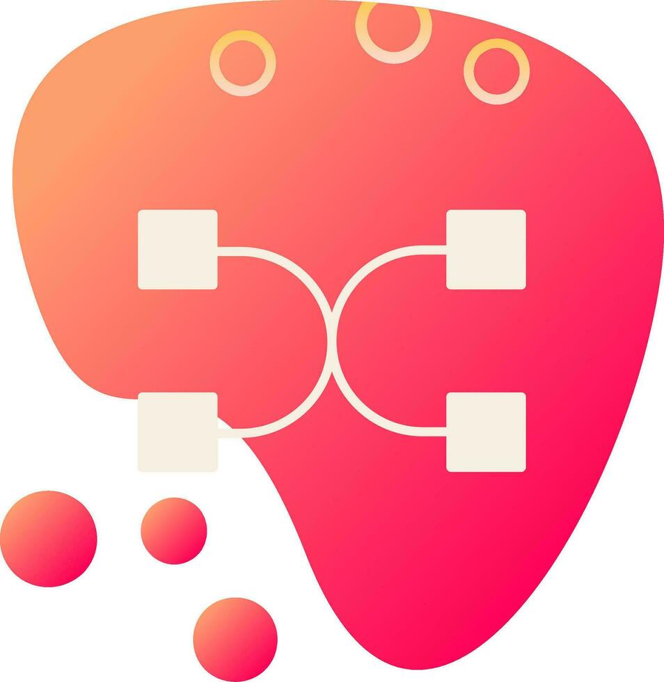 Many To Many Vector Icon