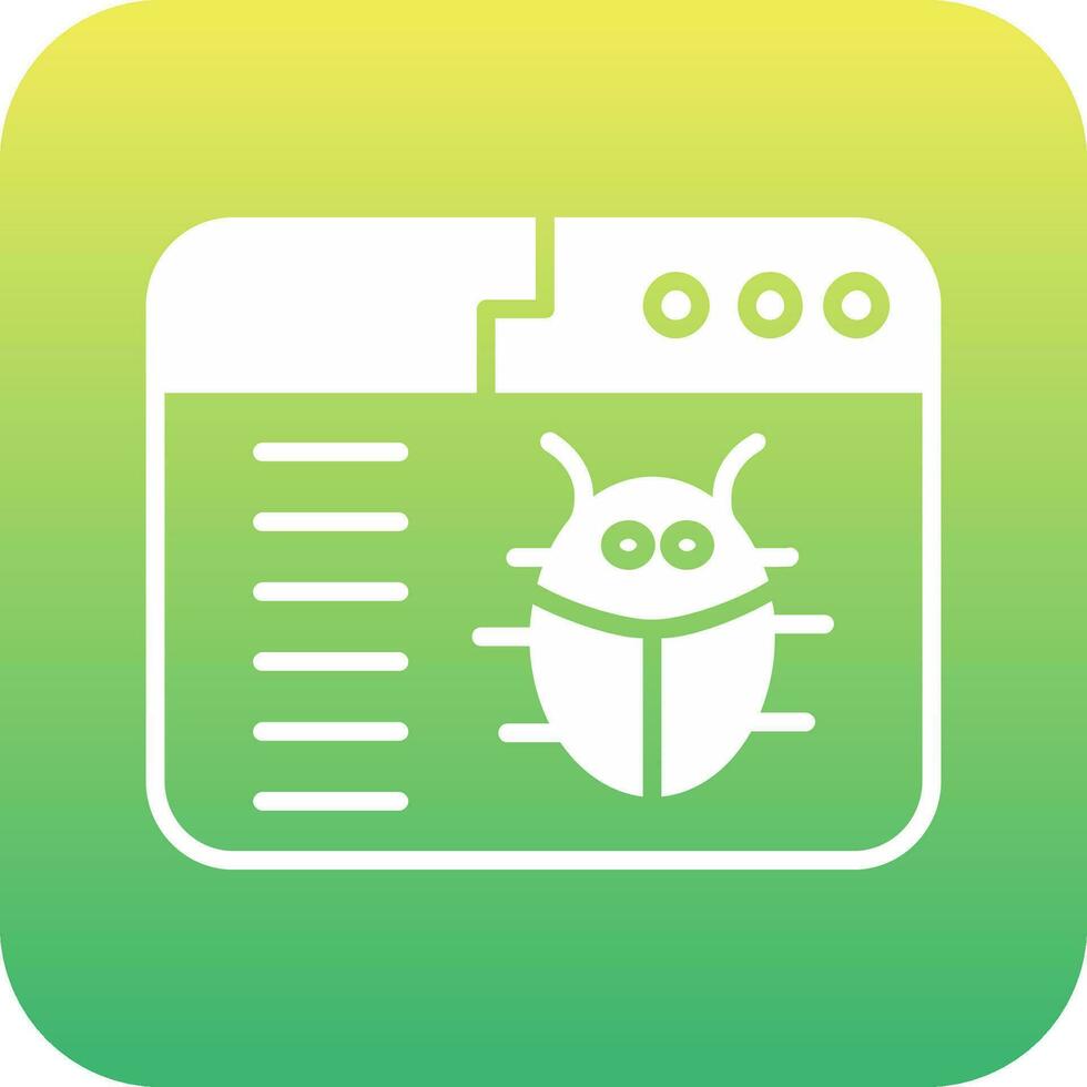 Bug Vector Icon