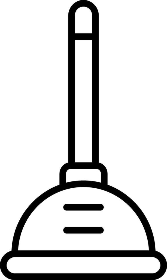 Plunger Vector Icon