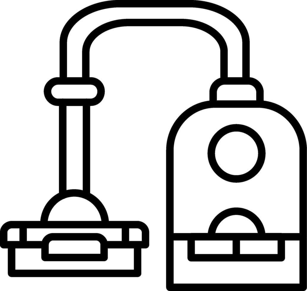 Vacuum Cleaner Vector Icon