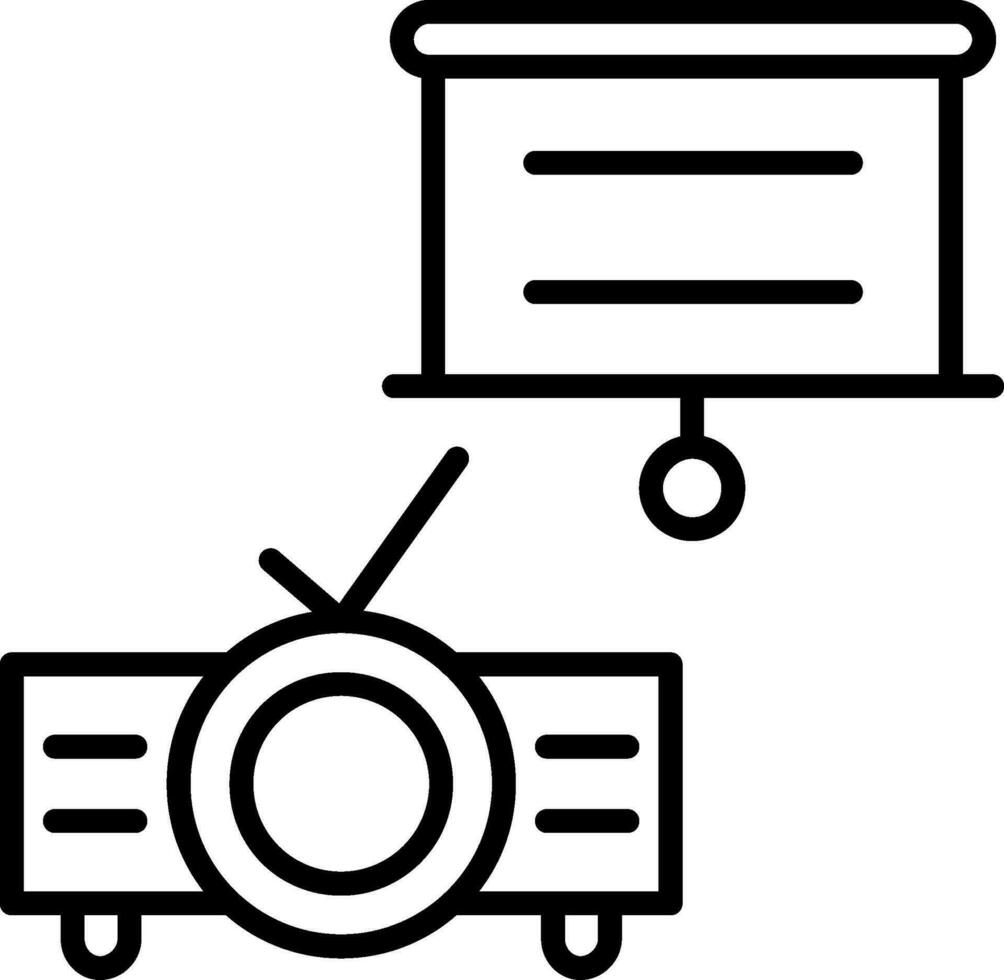 Projector Vector Icon