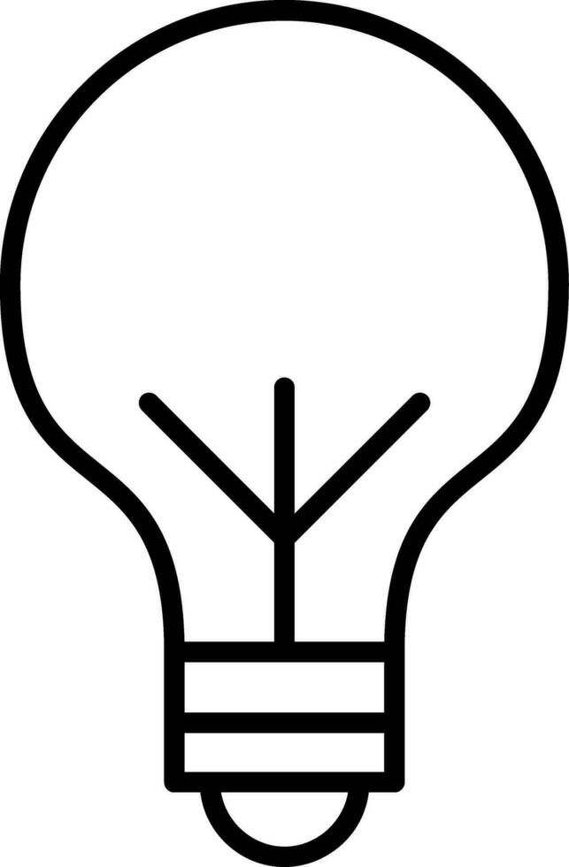 Light Bulb Vector Icon