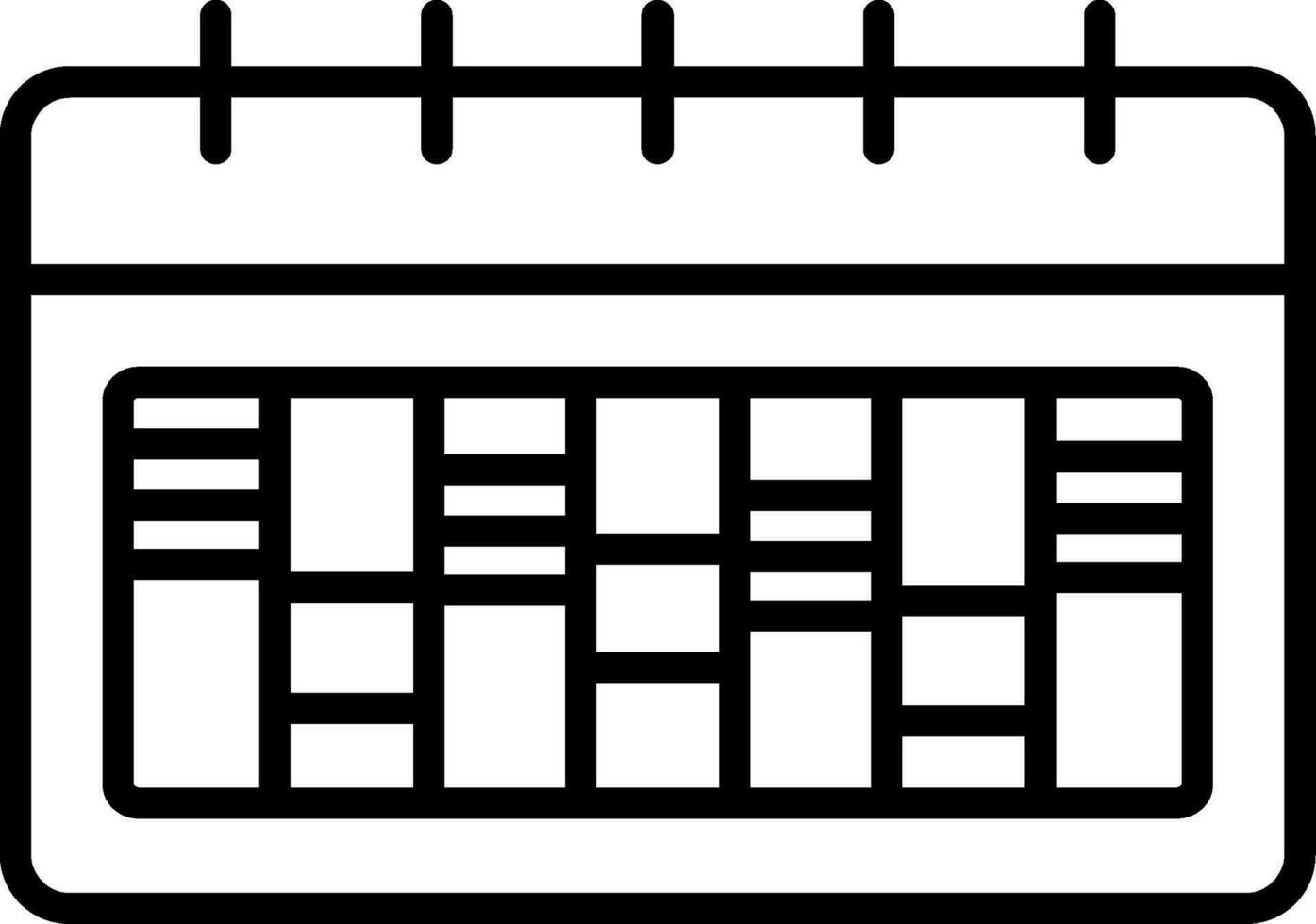 Schedule Vector Icon