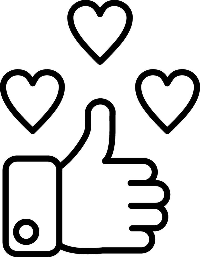 Like Vector Icon