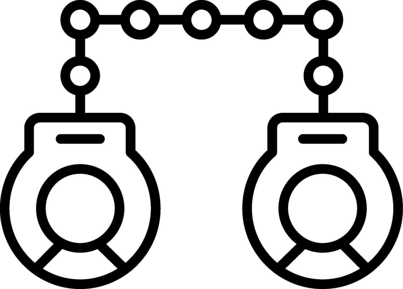 Handcuffs Vector Icon