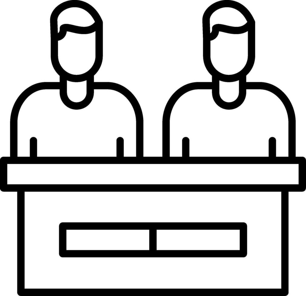 Jury Vector Icon