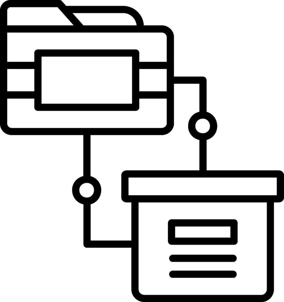 Data Transfer Vector Icon