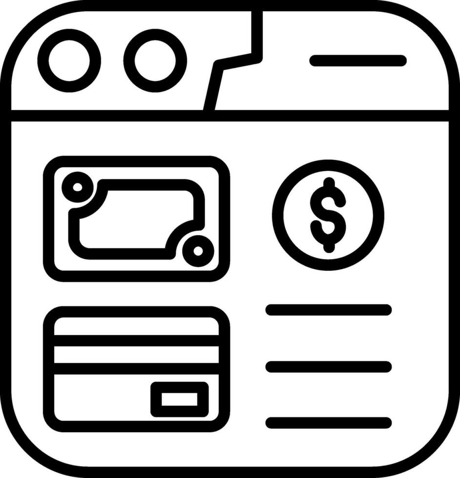 Online Payment Vector Icon