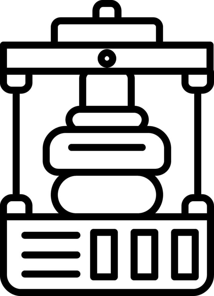 Press Vector Icon