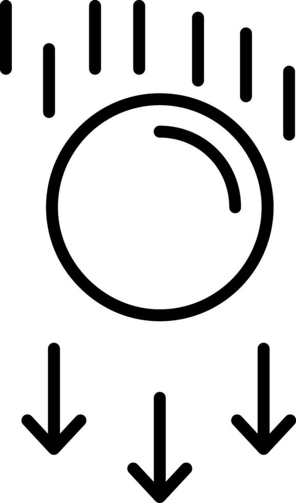 Gravity Vector Icon