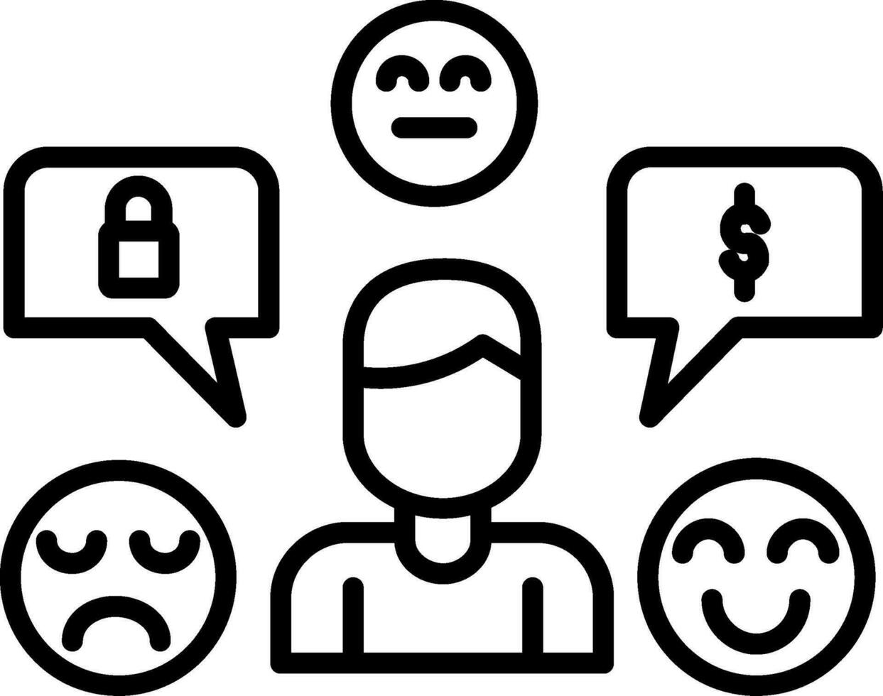 Customer Behavior Vector Icon