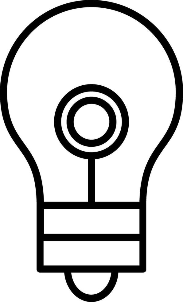 Light Bulb Vector Icon