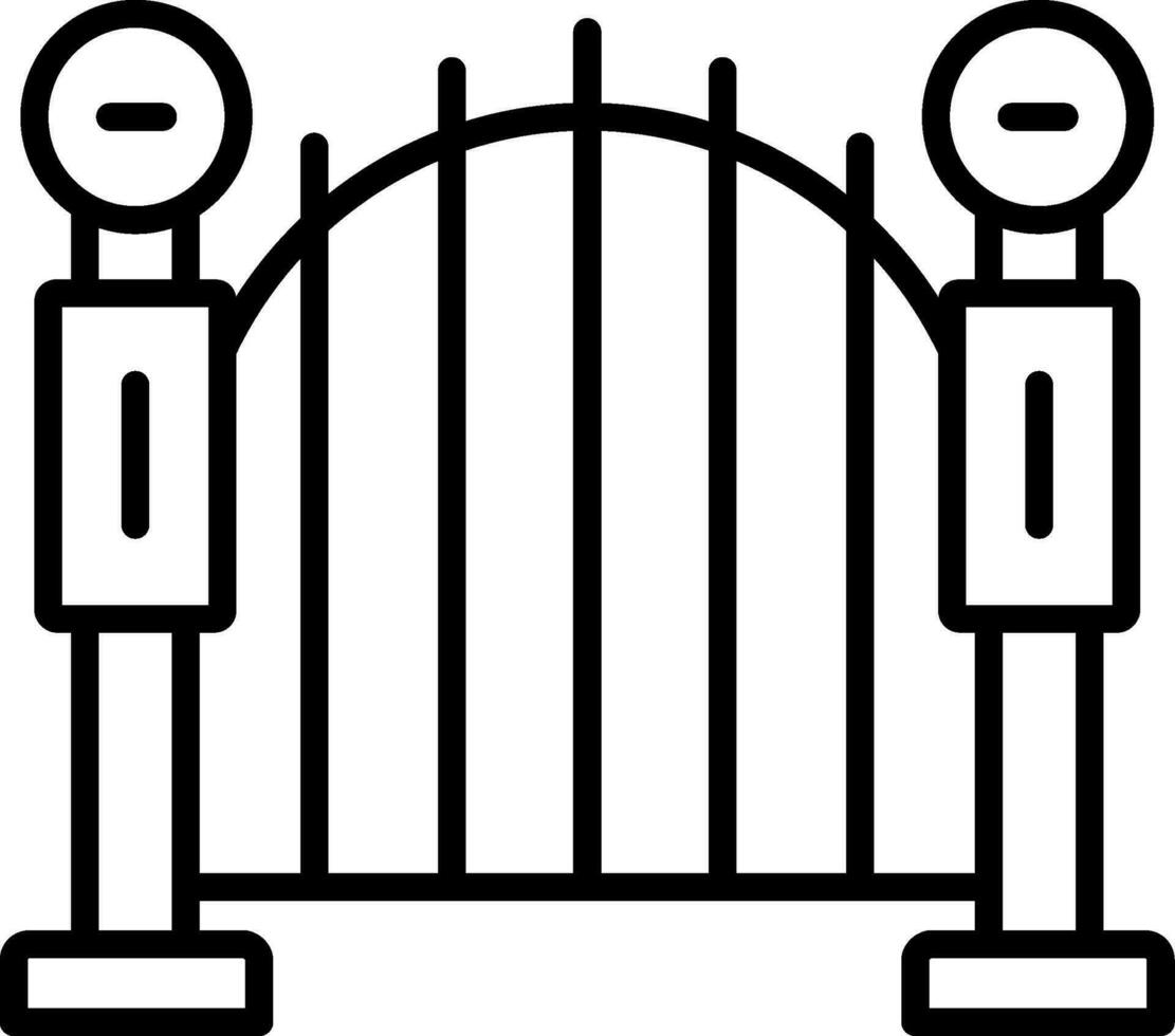 Gate Vector Icon