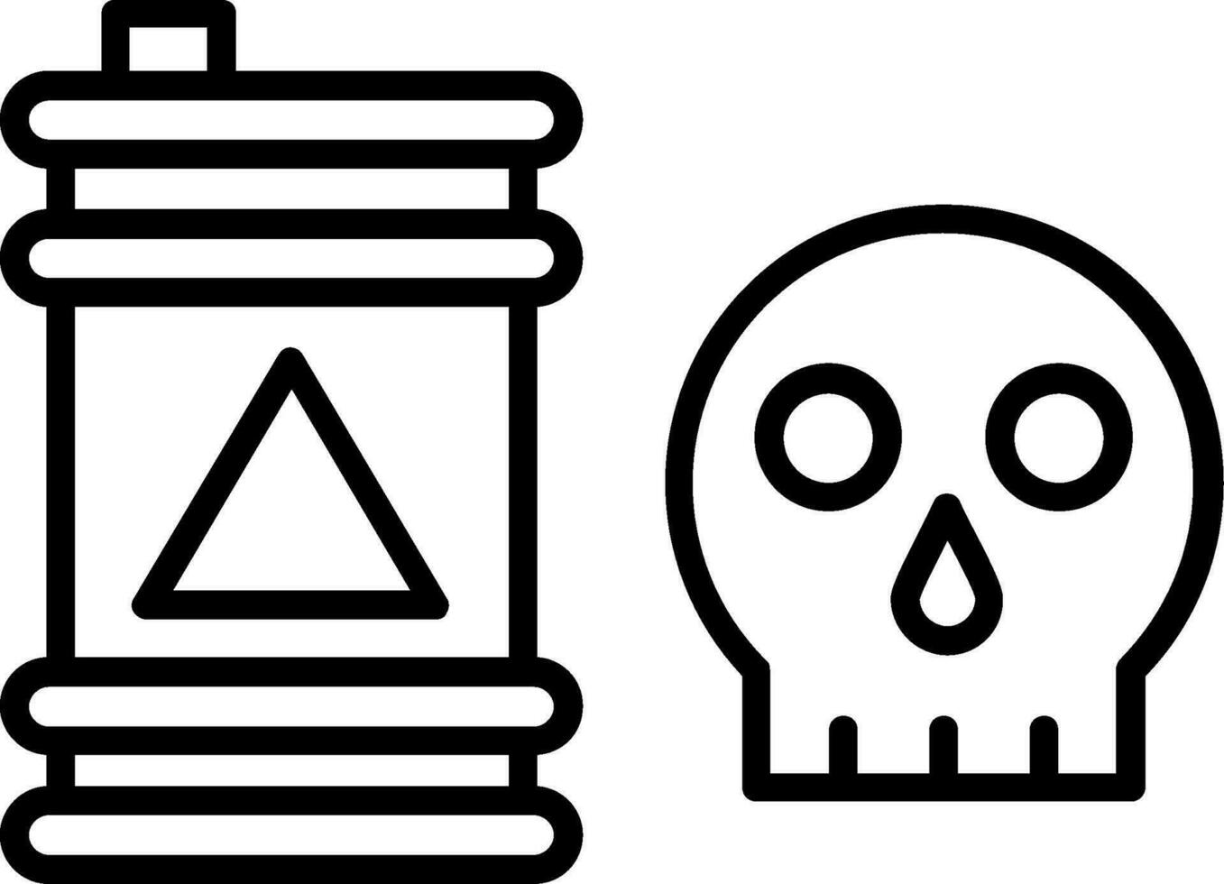 Toxic Vector Icon