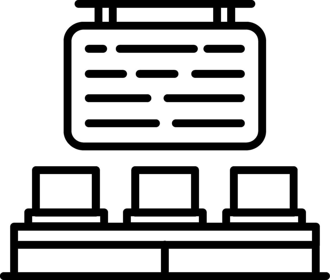 Waiting Room Vector Icon