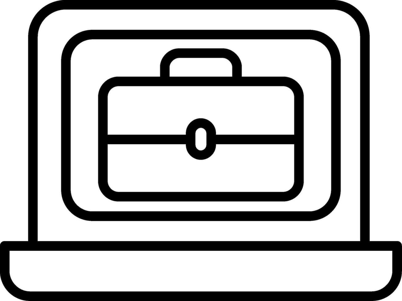 Online Business Vector Icon