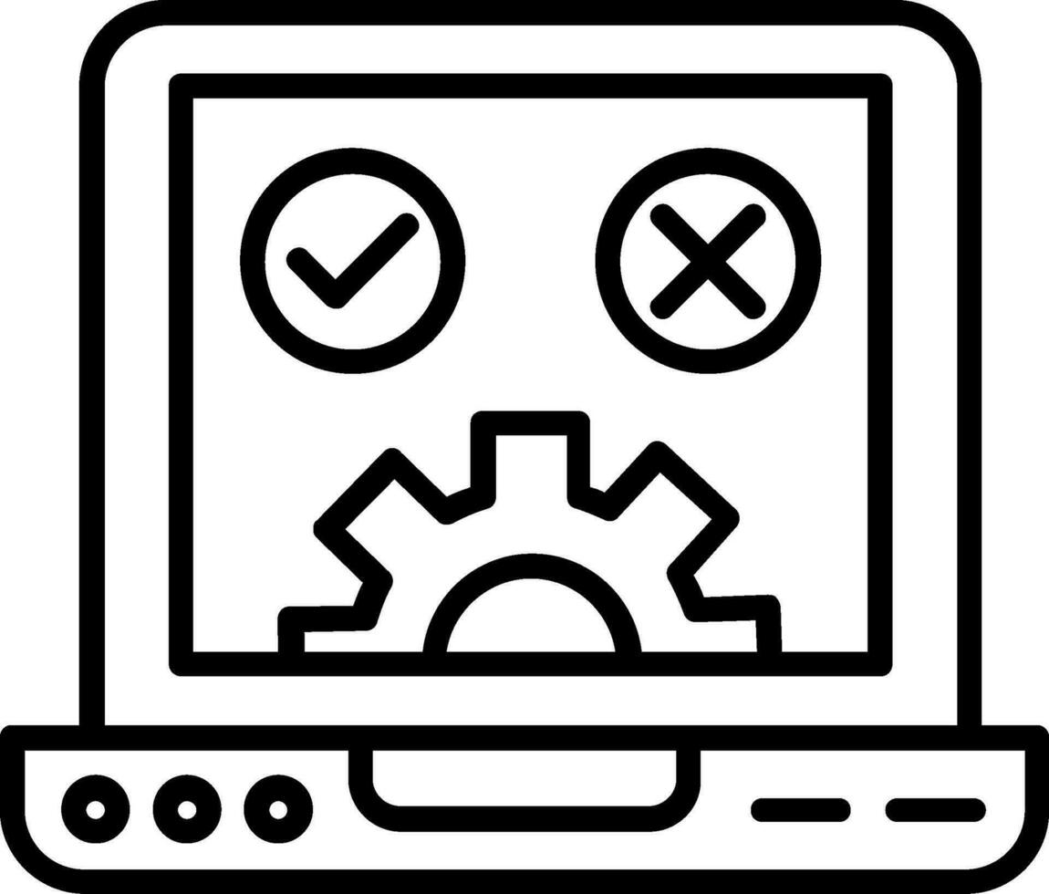 Tested Vector Icon