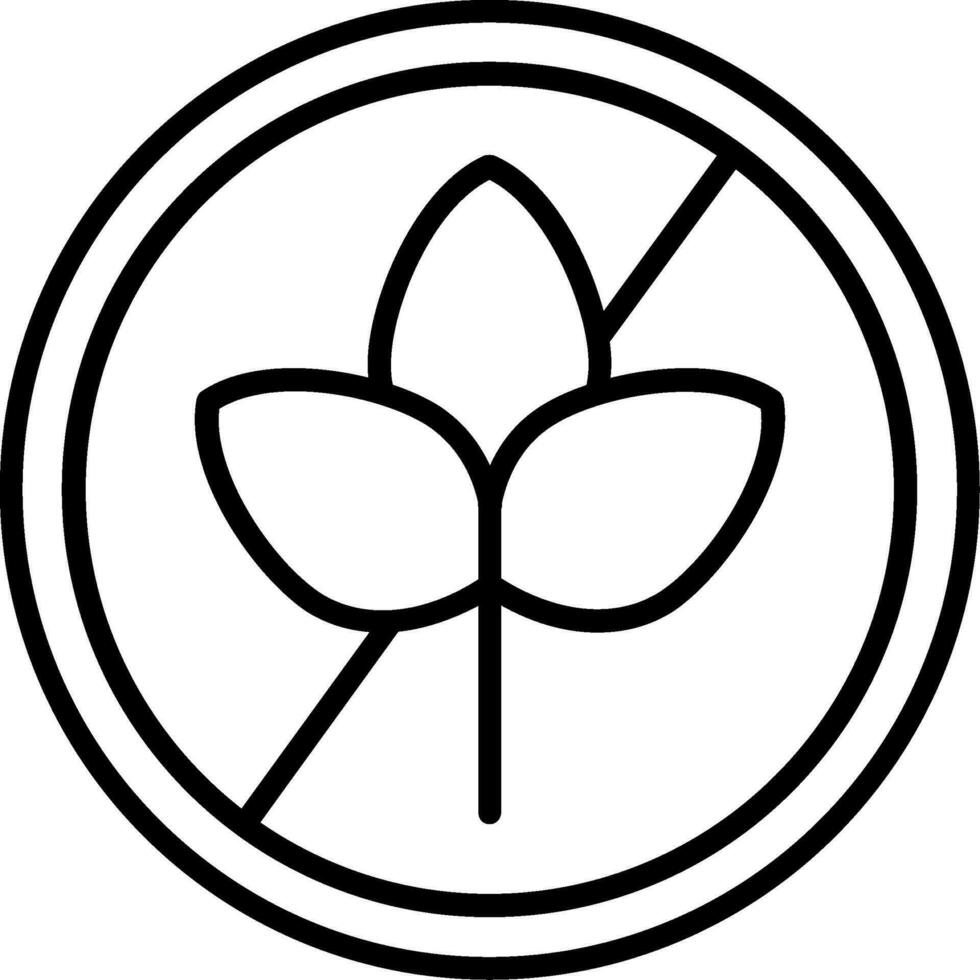 Gluten Free Vector Icon
