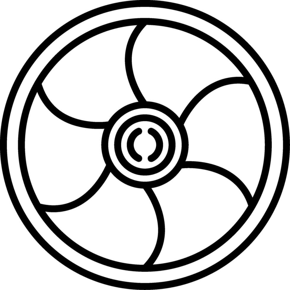 Turbine Vector Icon