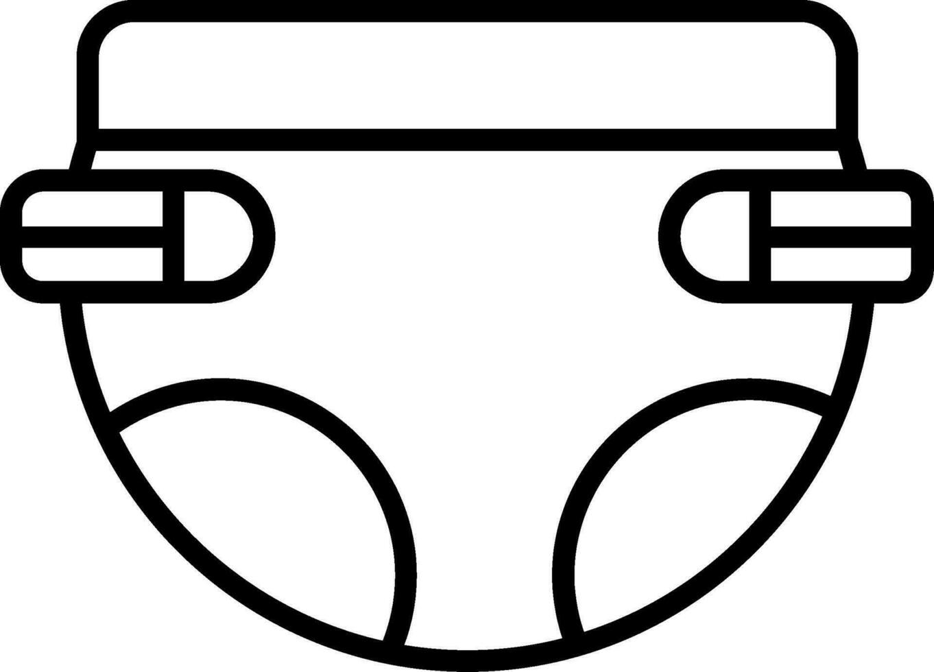 Diaper Vector Icon