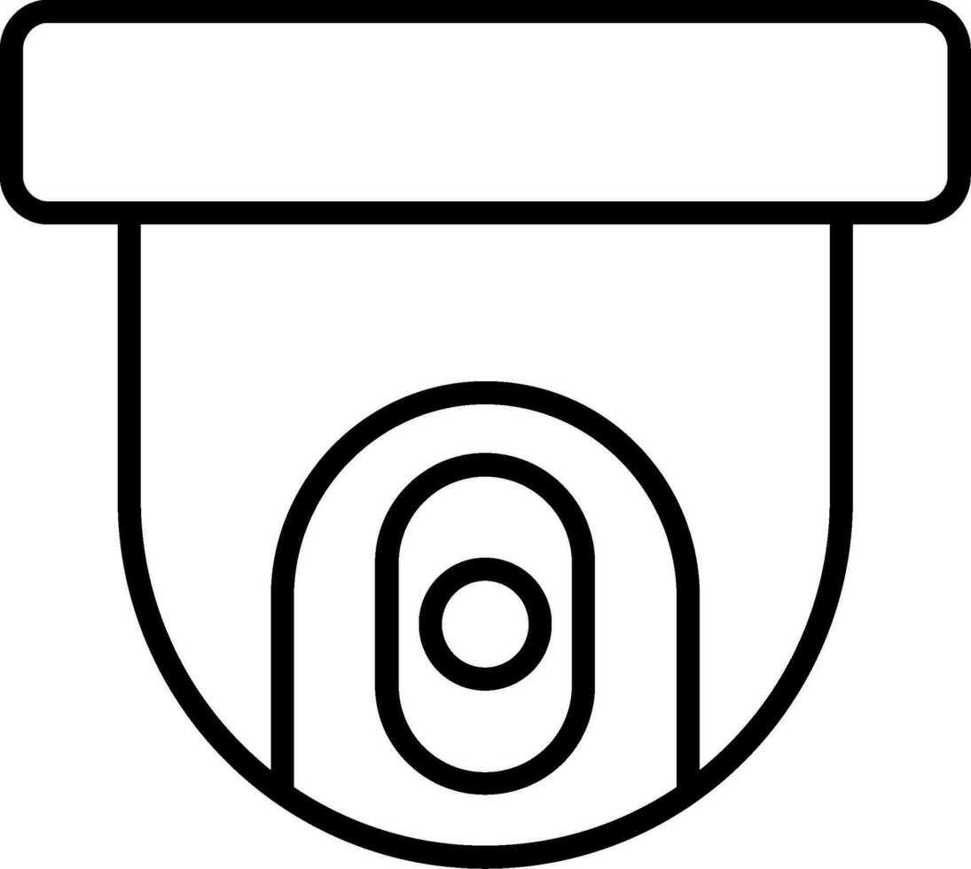 Security Camera Vector Icon