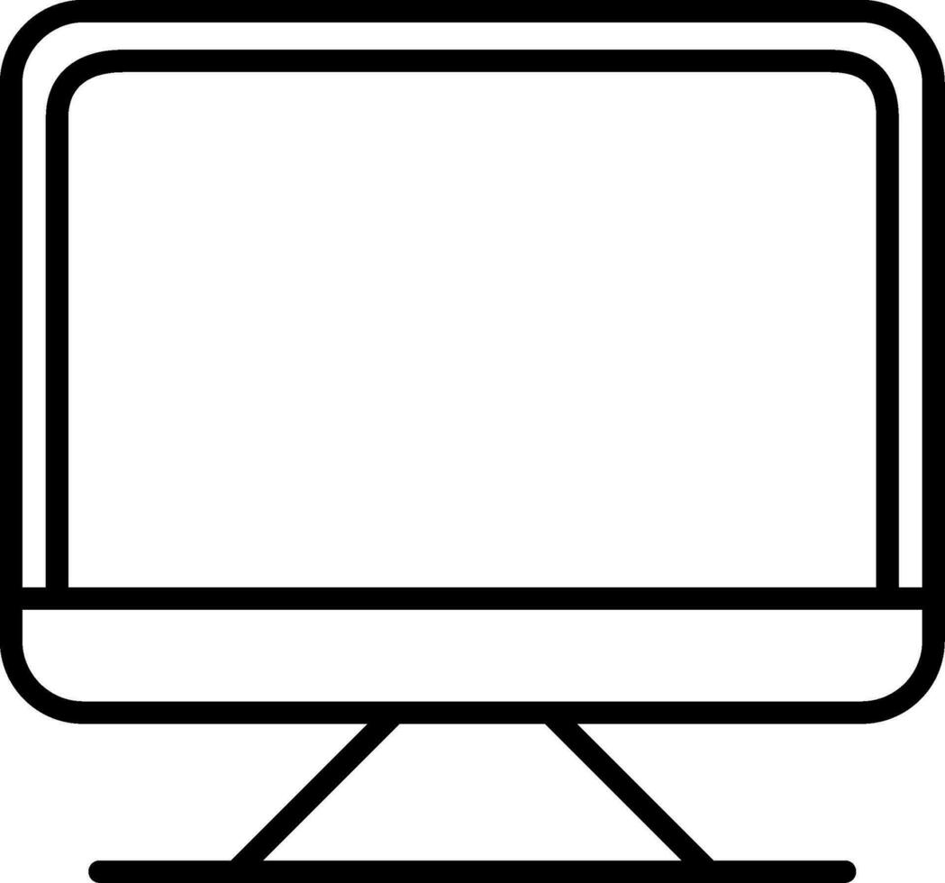 Screen Vector Icon