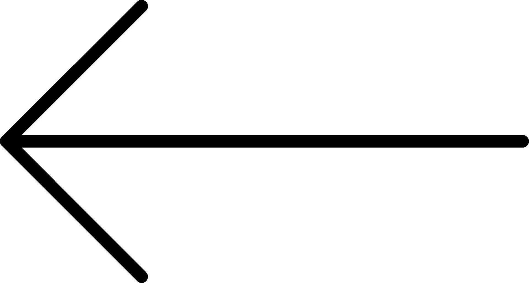Left Arrow Vector Icon