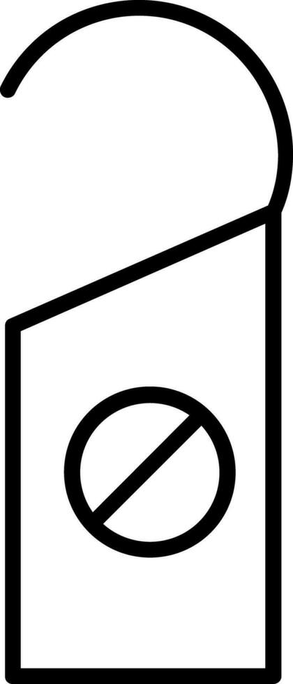 Door Hanger Vector Icon