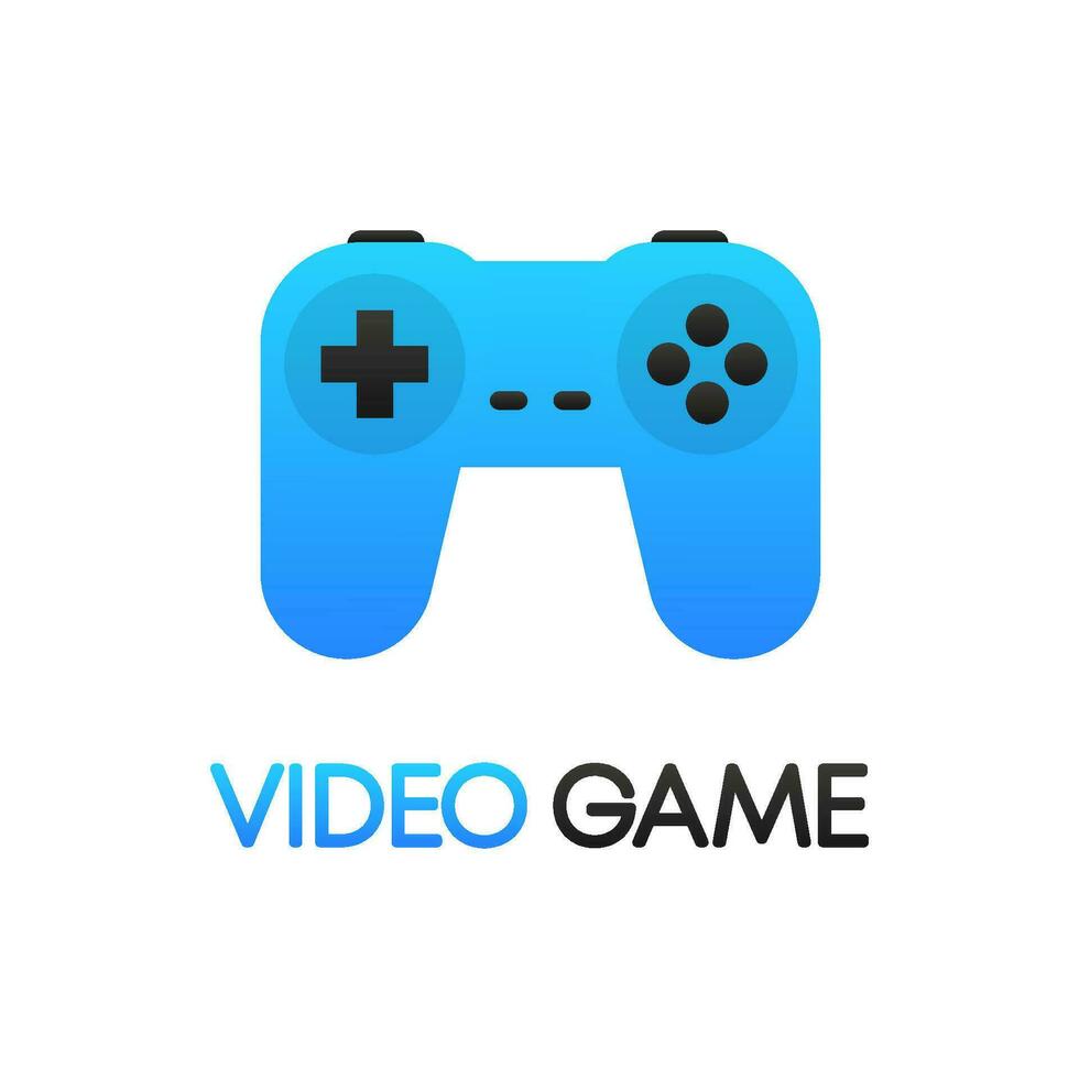 Abstract video game for game design. Vector illustration design.Play online.